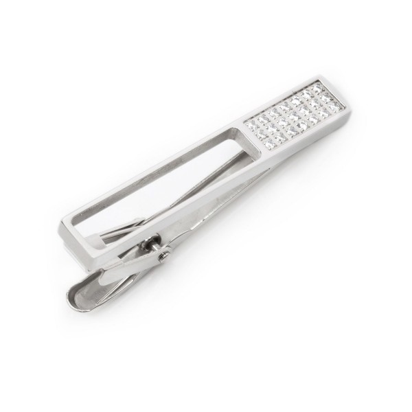 Men's Die Cut Stainless Steel Tie Clip