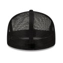 Men's Black Mesh Fitted Hat