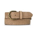 Women's Embossed Genuine Leather Belt