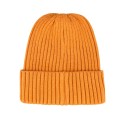 Men's Cropped Converged Rib Knit Beanie