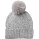 Women's Pom Pom Beanie & Scarf Boxed Gift Set