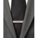 Men's Antique Herringbone Tie Clip