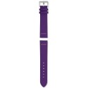 Mauve Leather Watch Strap 37mm