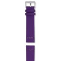 Mauve Leather Watch Strap 37mm