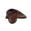 Warm Leather Hat