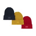 Men's Ribbed Knit Beanie Hat