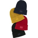 Men's Ribbed Knit Beanie Hat