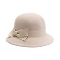 Women's Felt Bow Cloche Hat, 's