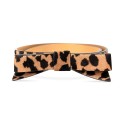 Women's Spotted Haircalf Bow Belt