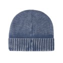 Men's Acid Washed Cuffed Beanie with Fleece Lining