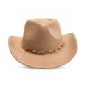 Women's Beaded-Trim Cowboy Hat